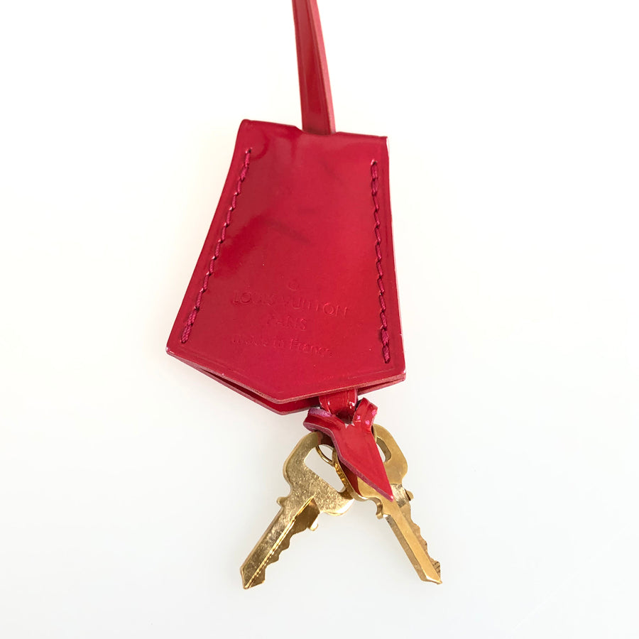 LOUIS VUITTON Vernis Rose Alma MM M93686 Hand bag