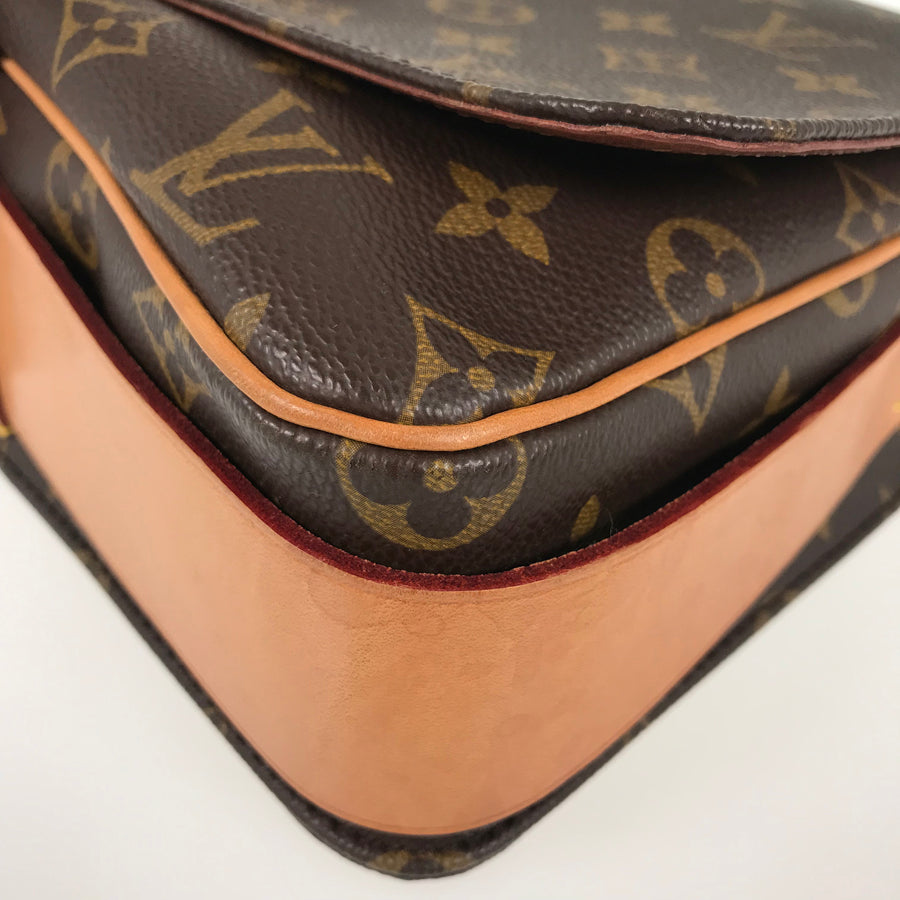 LOUIS VUITTON Monogram Cartouchiere Shoulder Bag