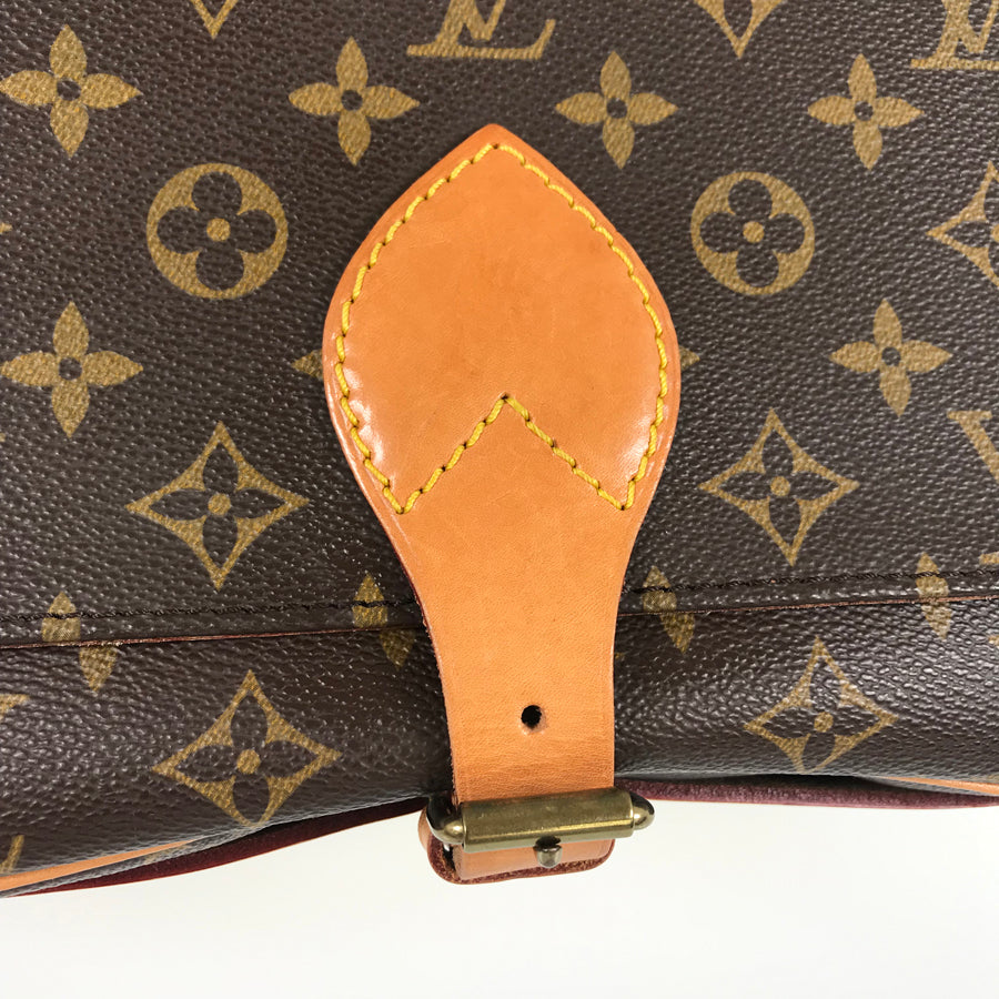 LOUIS VUITTON Monogram Cartouchiere Shoulder Bag