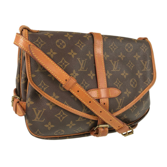 LOUIS VUITTON Monogram Saumur 30 M42256 Shoulder bag