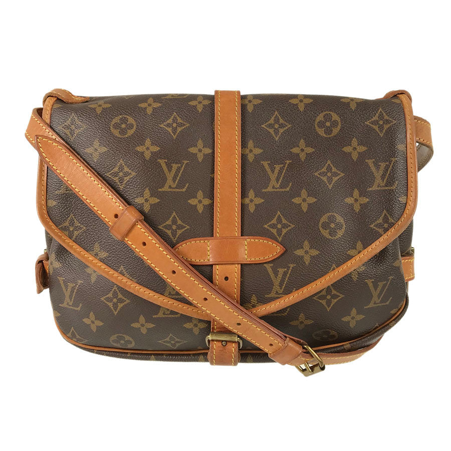 LOUIS VUITTON Monogram Saumur 30 M42256 Shoulder bag
