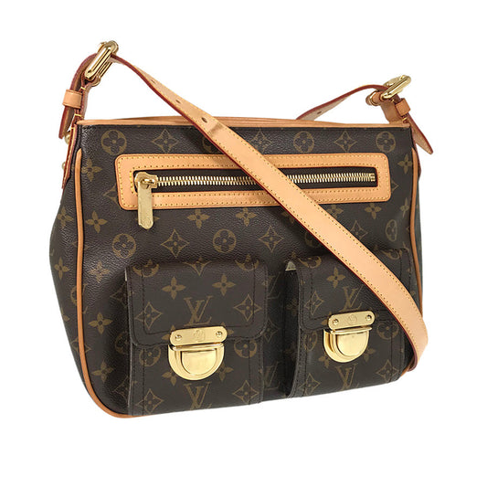 LOUIS VUITTON Monogram Hudson GM Shoulder Bag