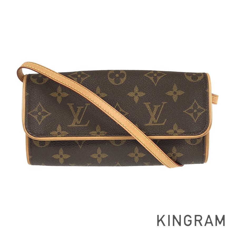 LOUIS VUITTON Monogram Pochette Twin PM M51854 Shoulder bag