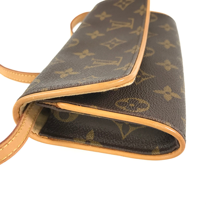 LOUIS VUITTON Monogram Pochette Twin PM M51854 Shoulder bag