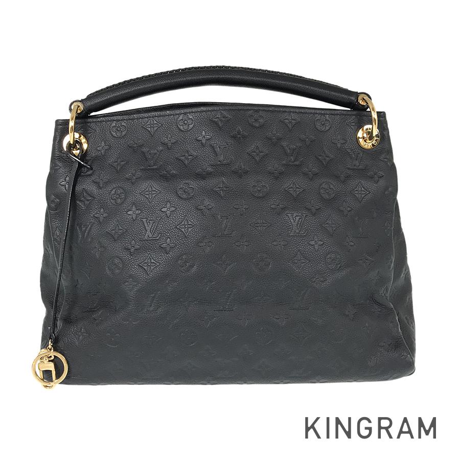 LOUIS VUITTON Artsy MM in Monogram Emplant Semi-Shoulder Shoulder Bag