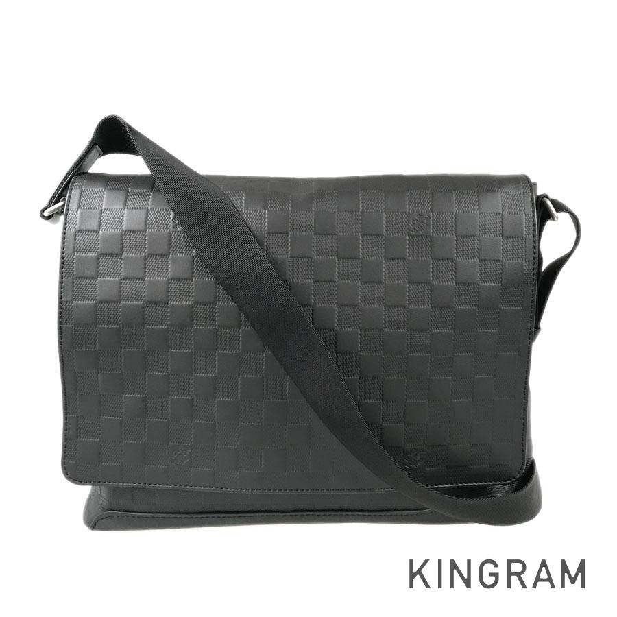 LOUIS VUITTON Damier Amphini District MM N41038 Shoulder bag