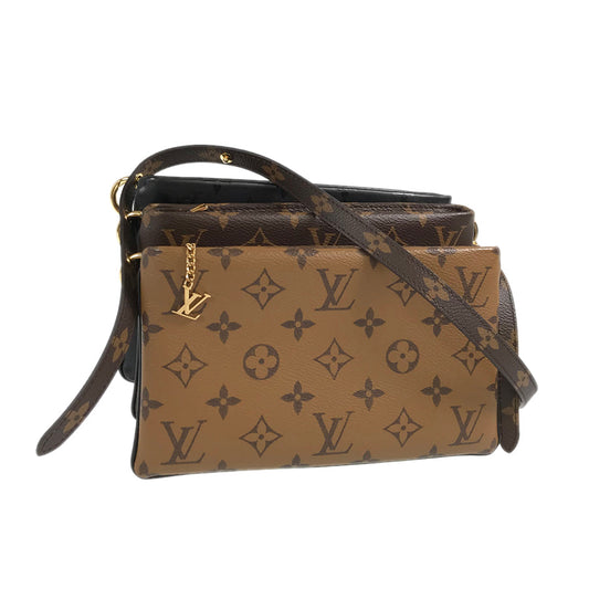 LOUIS VUITTON Monogram Monogram Reverse Pochette LV3 M45412 Shoulder bag