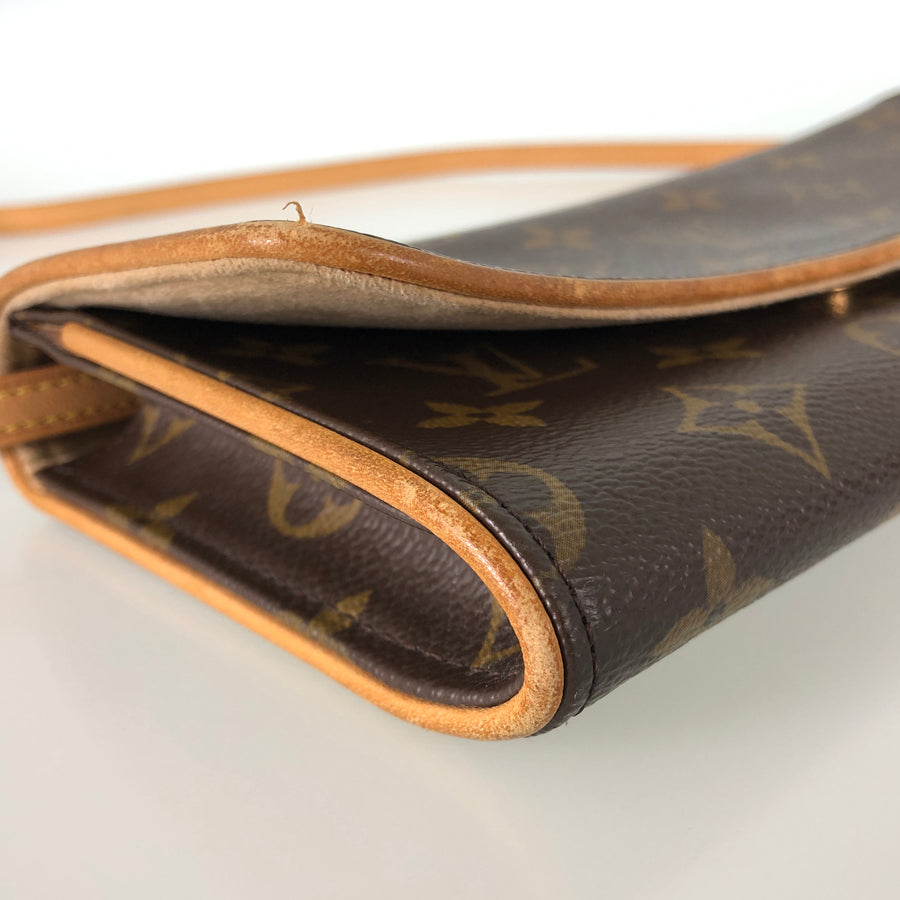 LOUIS VUITTON Monogram Pochette Twin GM M51852 Shoulder bag