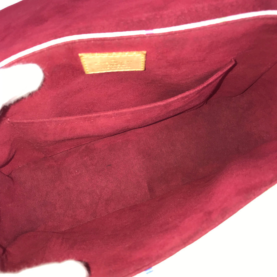 LOUIS VUITTON Monogram Multicolor Sologne Shoulder Bag