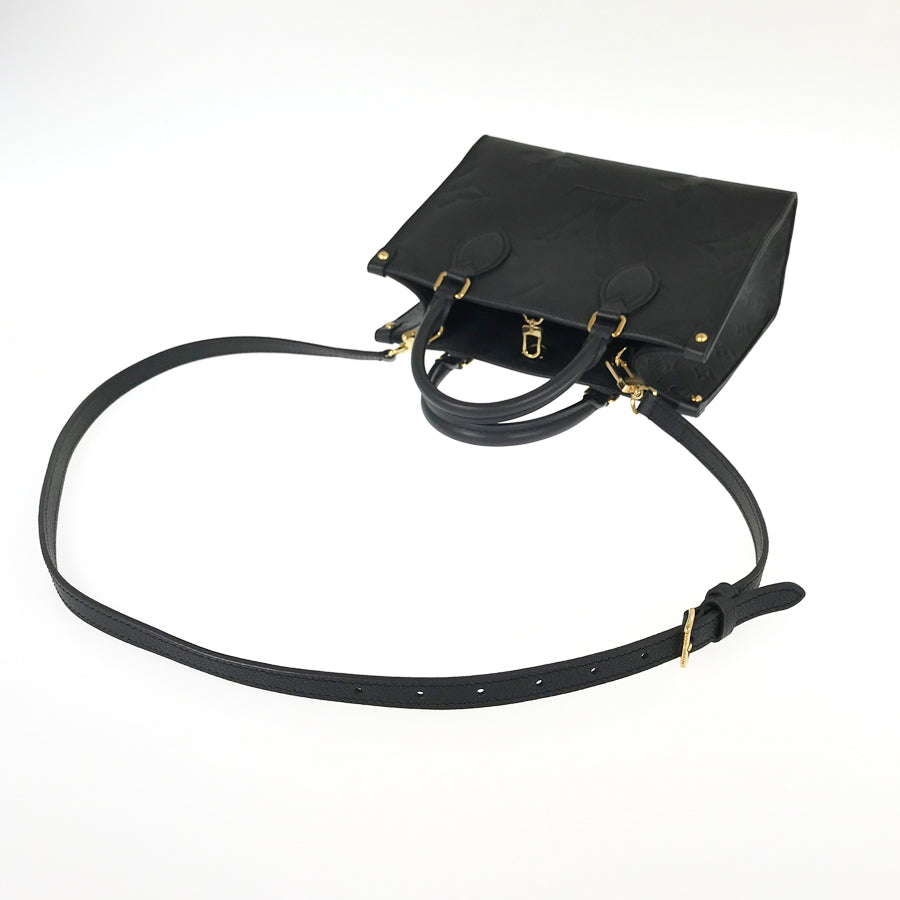 LOUIS VUITTON Monogram Empreinte On the Go PM 2WAY Shoulder Bag Handbag
