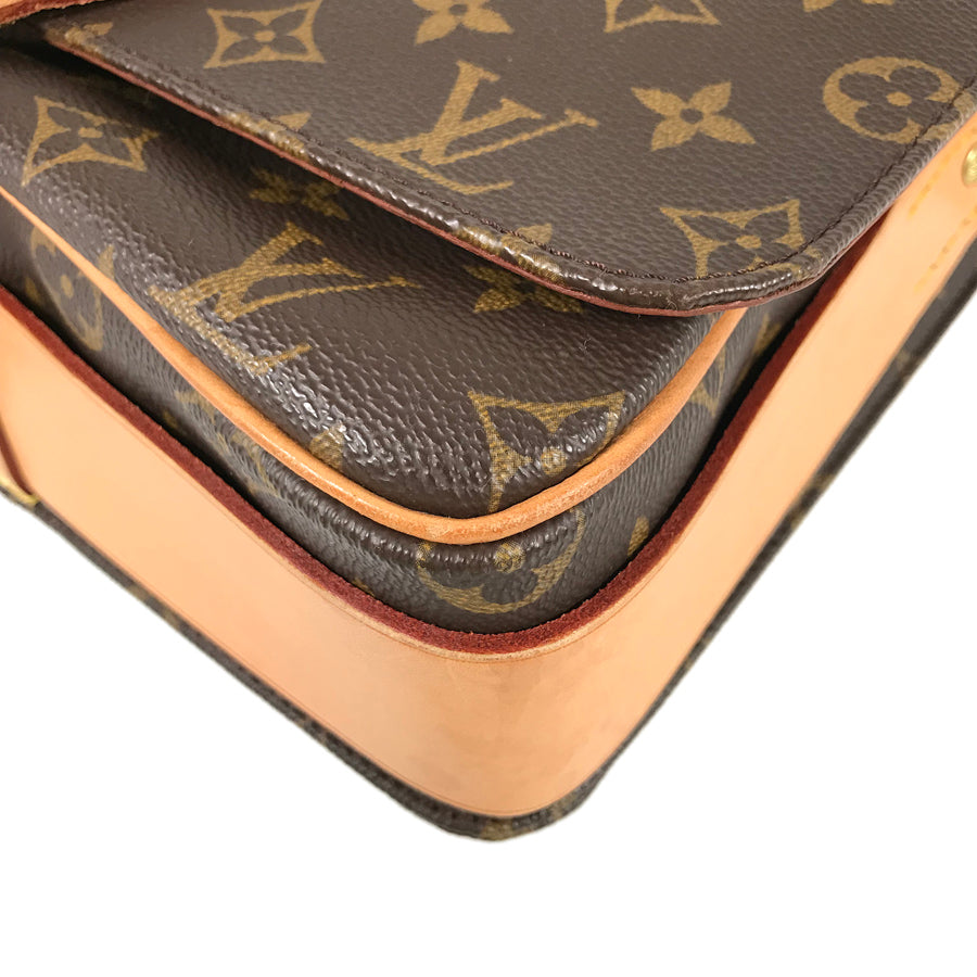 LOUIS VUITTON Monogram Cartouchiere Shoulder Bag
