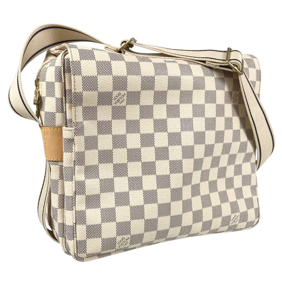 LOUIS VUITTON Damier Azur Naviglio N51189 Shoulder bag