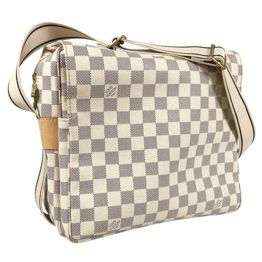 LOUIS VUITTON Damier Azur Naviglio N51189 Shoulder bag