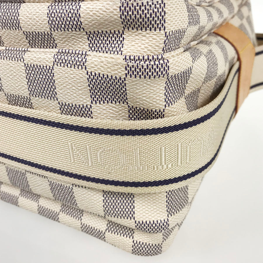 LOUIS VUITTON Damier Azur Naviglio N51189 Shoulder bag