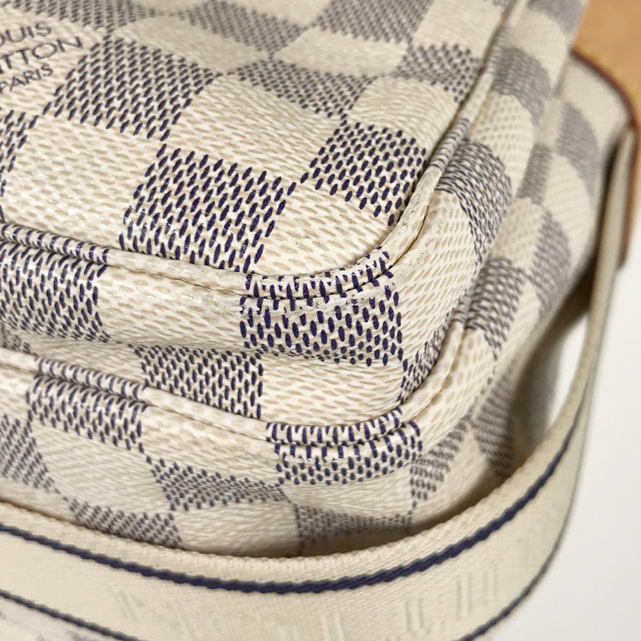 LOUIS VUITTON Damier Azur Naviglio N51189 Shoulder bag