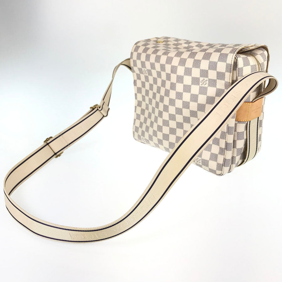 LOUIS VUITTON Damier Azur Naviglio N51189 Shoulder bag