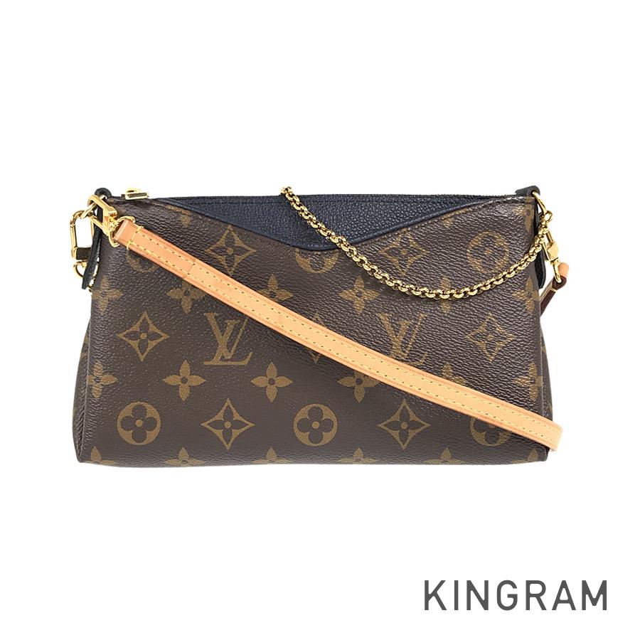 LOUIS VUITTON Monogram palas clutch M44058 Pouch
