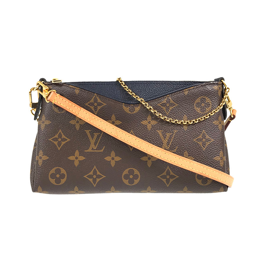 LOUIS VUITTON Monogram palas clutch M44058 Pouch