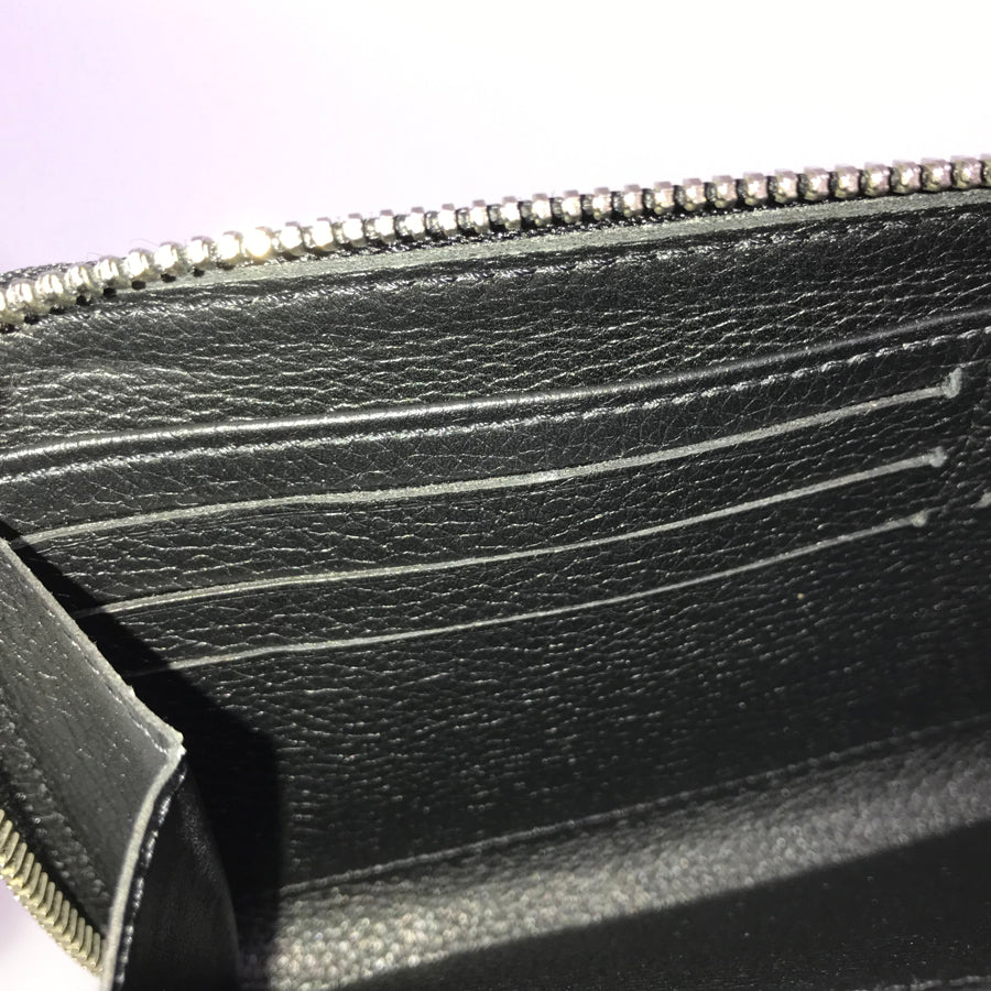 LOUIS VUITTON Zippy Lockme M62622 Long wallet Round zipper