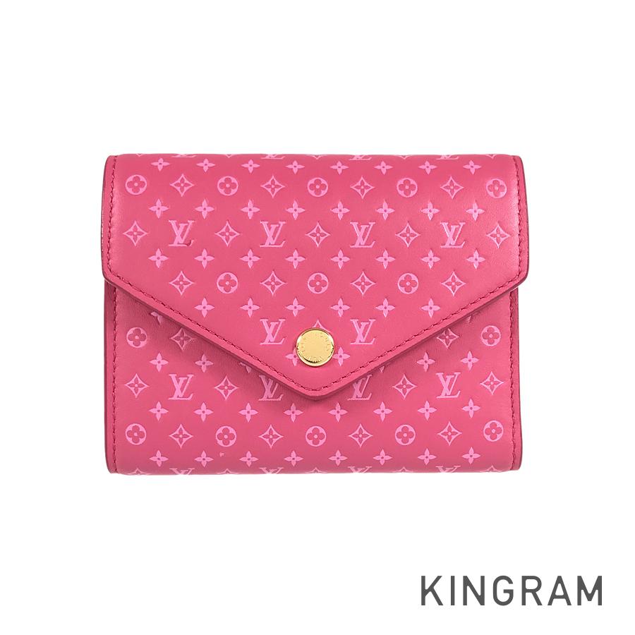 LOUIS VUITTON Nanogram Portefeiulle Victorine Tri-fold wallet