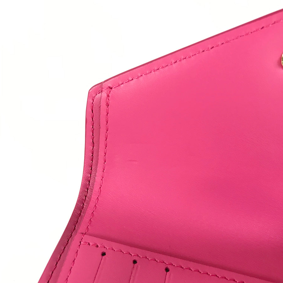 LOUIS VUITTON Nanogram Portefeiulle Victorine Tri-fold wallet