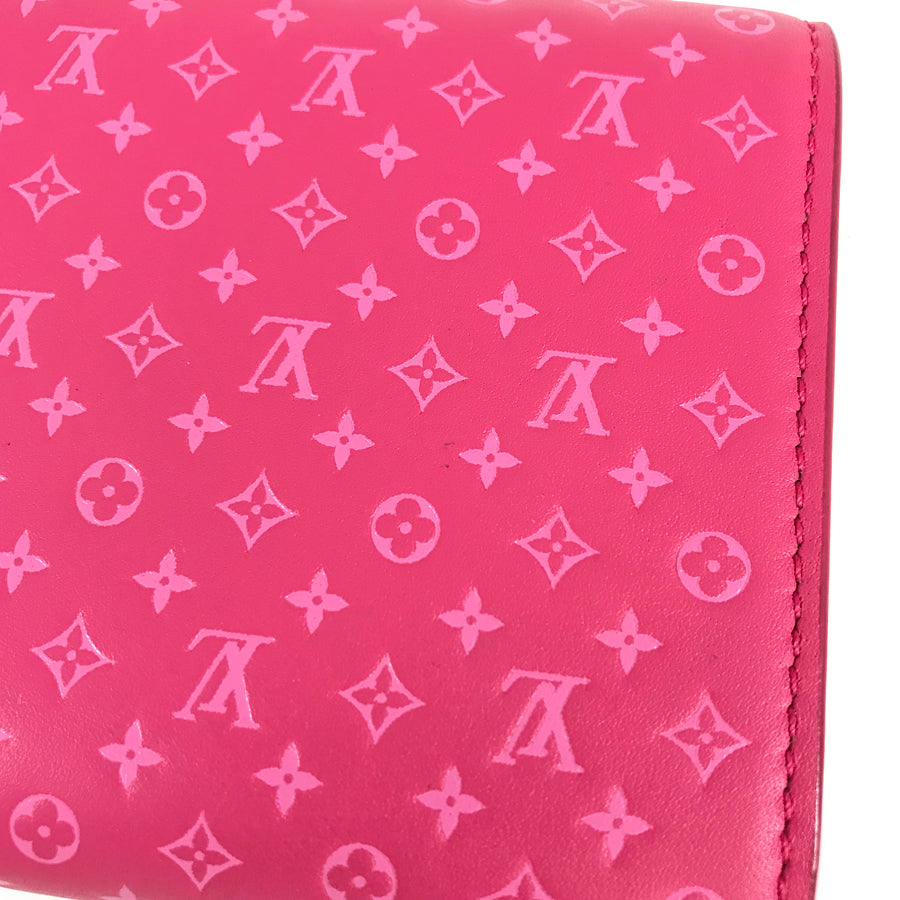 LOUIS VUITTON Nanogram Portefeiulle Victorine Tri-fold wallet