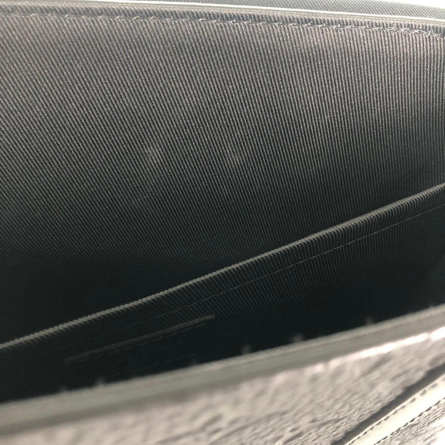 LOUIS VUITTON Monogram Taurillon Clemence Trunk Messenger PM Shoulder Bag