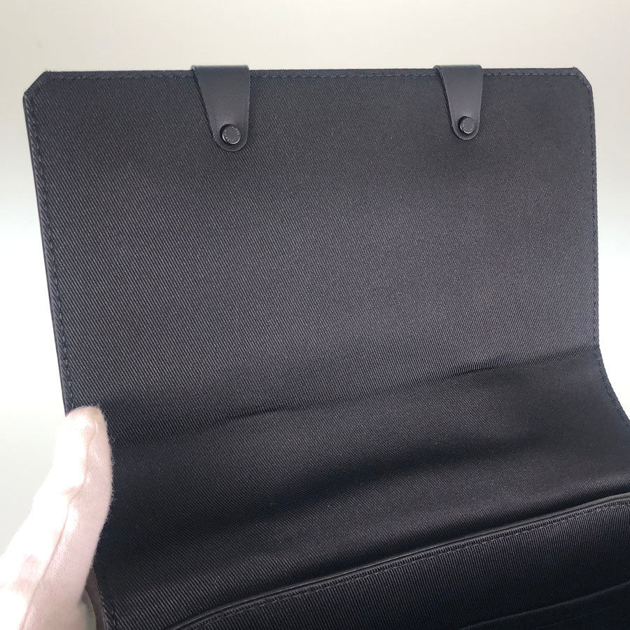 LOUIS VUITTON Monogram Taurillon Clemence Trunk Messenger PM Shoulder Bag