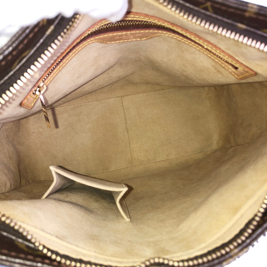 LOUIS VUITTON Monogram looping GM Shoulder Bag