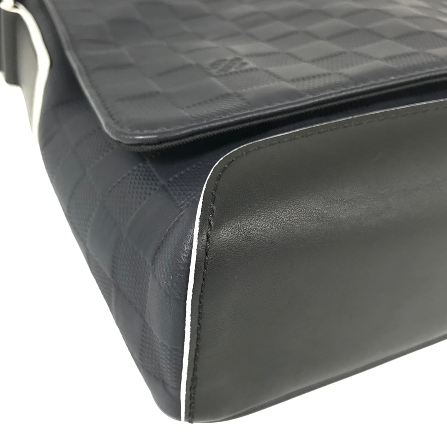 LOUIS VUITTON Damier Anfini District PM N41034 Shoulder bag