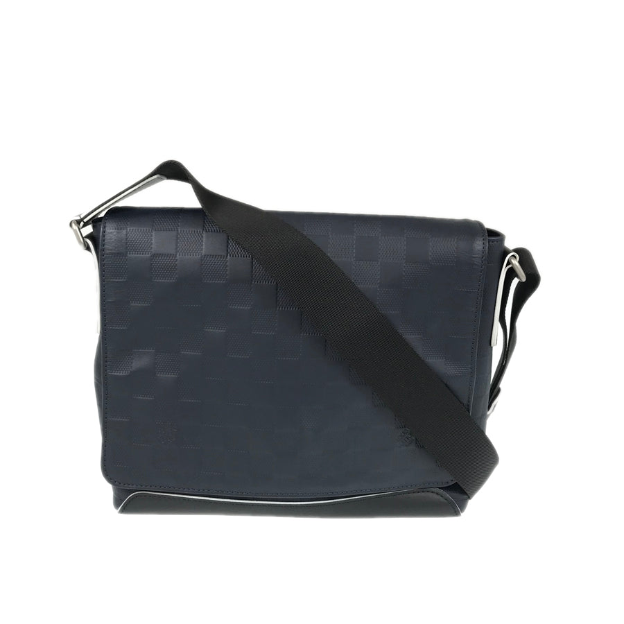 LOUIS VUITTON Damier Anfini District PM N41034 Shoulder bag