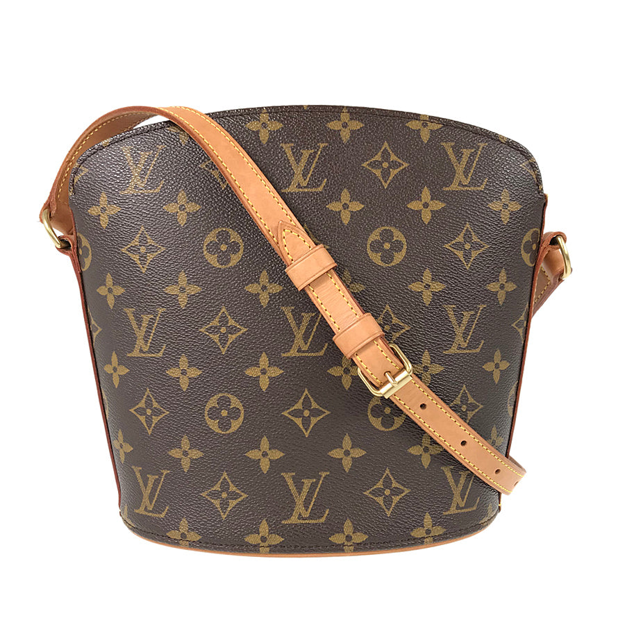 LOUIS VUITTON Monogram Drouot Shoulder Bag