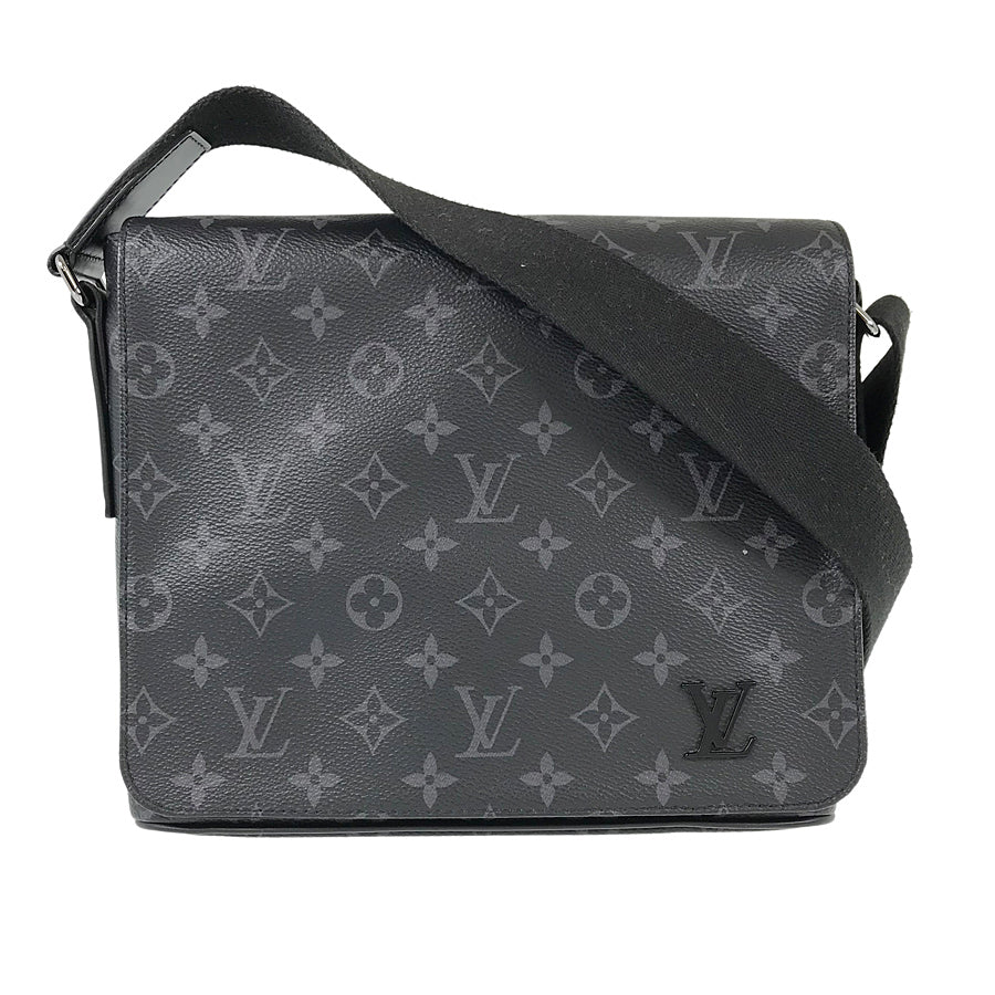 LOUIS VUITTON Monogram Eclipse District PM NM M44000 Shoulder bag