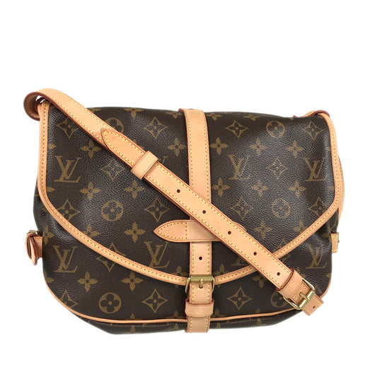 LOUIS VUITTON Monogram Saumur 30 M42256 Shoulder bag