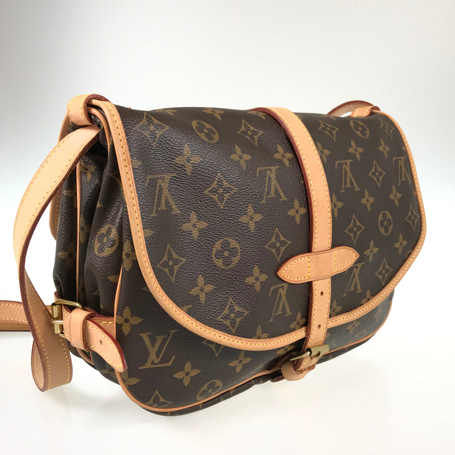 LOUIS VUITTON Monogram Saumur 30 M42256 Shoulder bag