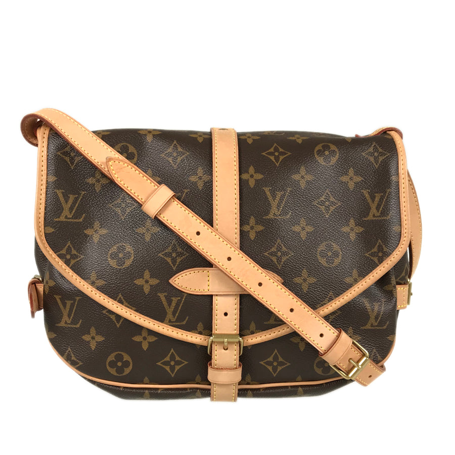 LOUIS VUITTON Monogram Saumur 30 M42256 Shoulder bag