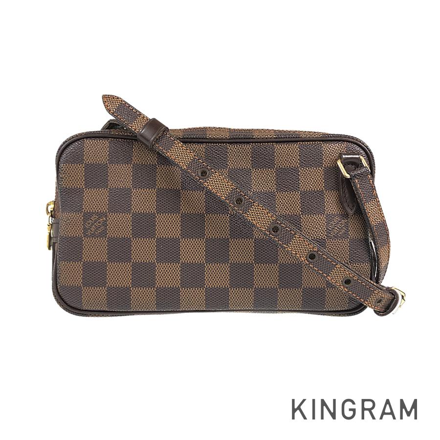 LOUIS VUITTON Damier Pochette Marly Bandouliere N51828 Shoulder bag