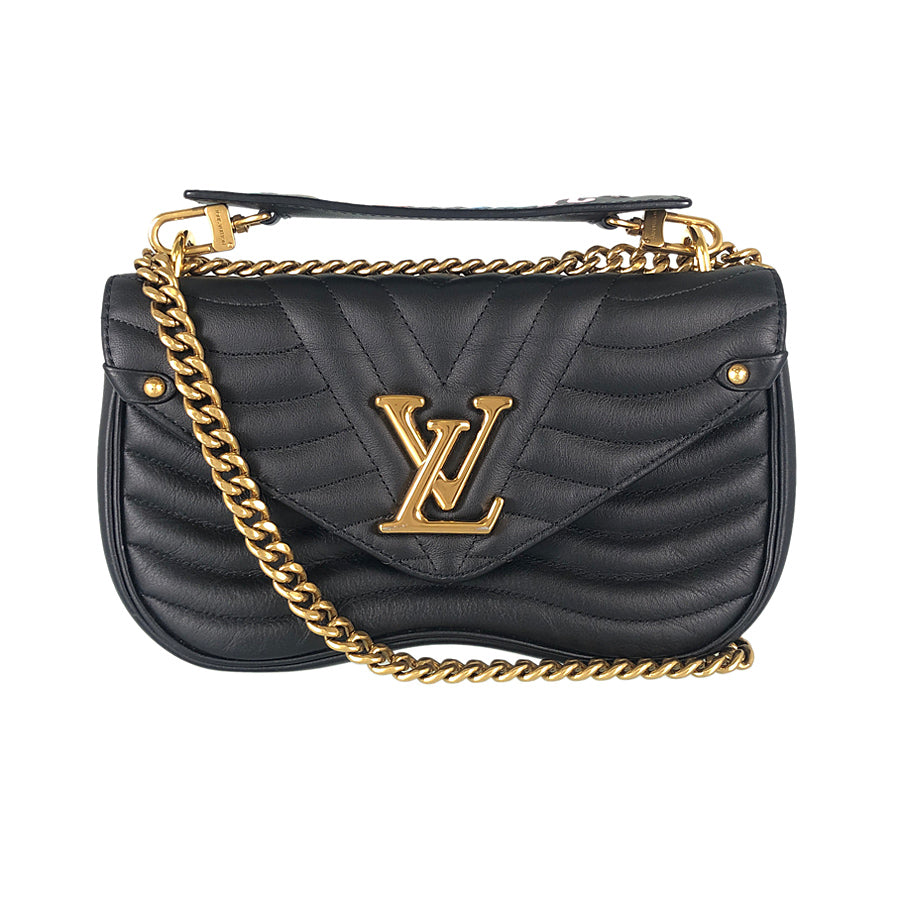 LOUIS VUITTON New Wave Chain Bag MM Shoulder Bag