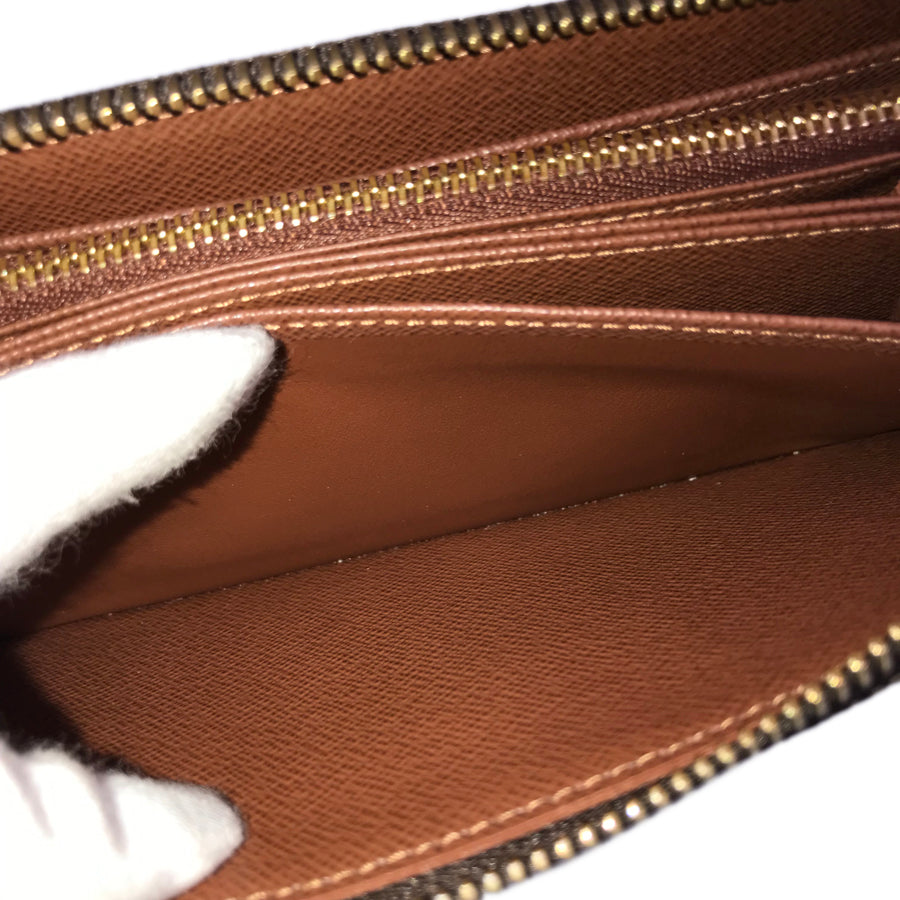 LOUIS VUITTON Monogram zippy wallet purse Zip Around