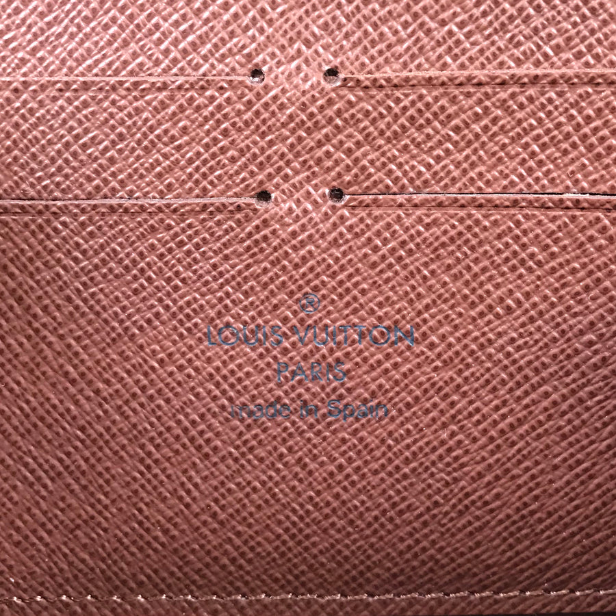 LOUIS VUITTON Monogram zippy wallet purse Zip Around