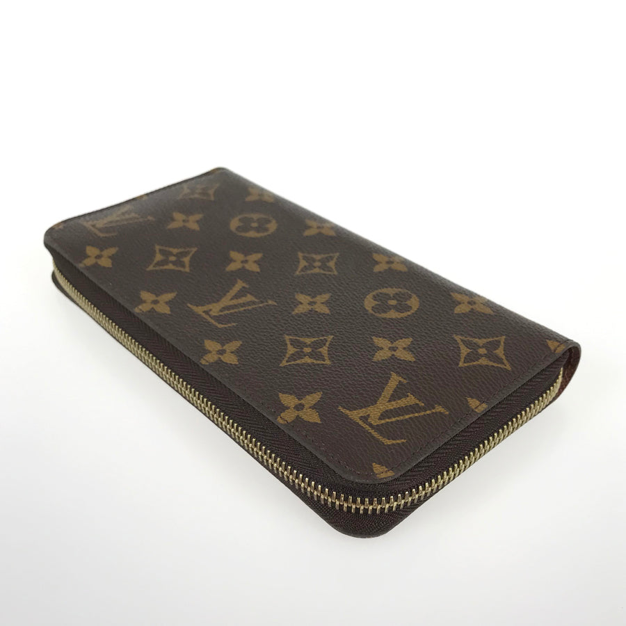 LOUIS VUITTON Monogram zippy wallet purse Zip Around