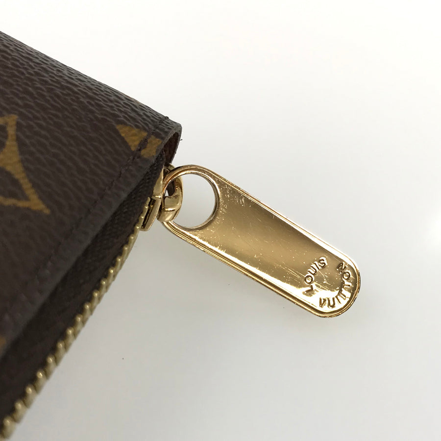 LOUIS VUITTON Monogram zippy wallet purse Zip Around
