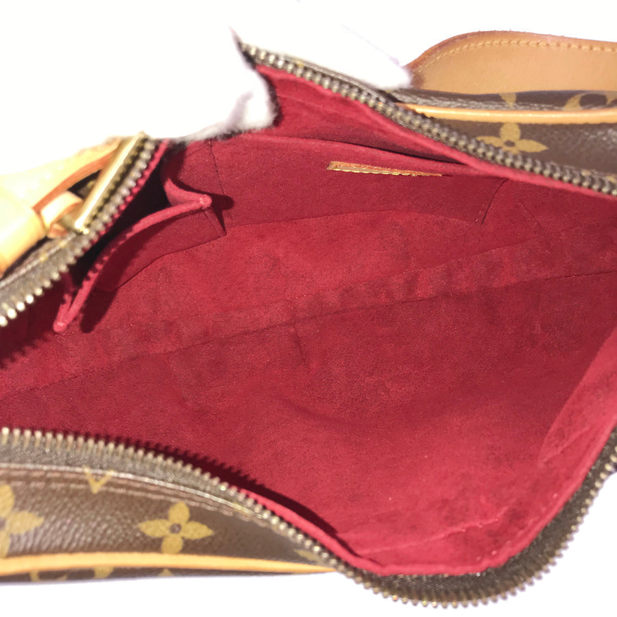 LOUIS VUITTON Monogram croissant MM M51512 Shoulder bag