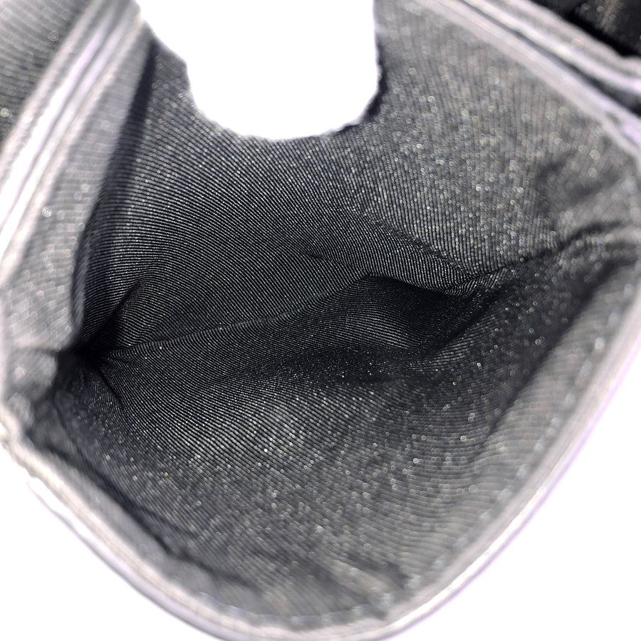 LOUIS VUITTON Monogram Eclipse S Lock Vertical Wearable Wallet M82252 Shoulder bag