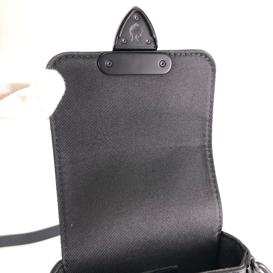 LOUIS VUITTON Monogram Eclipse S Lock Vertical Wearable Wallet M82252 Shoulder bag