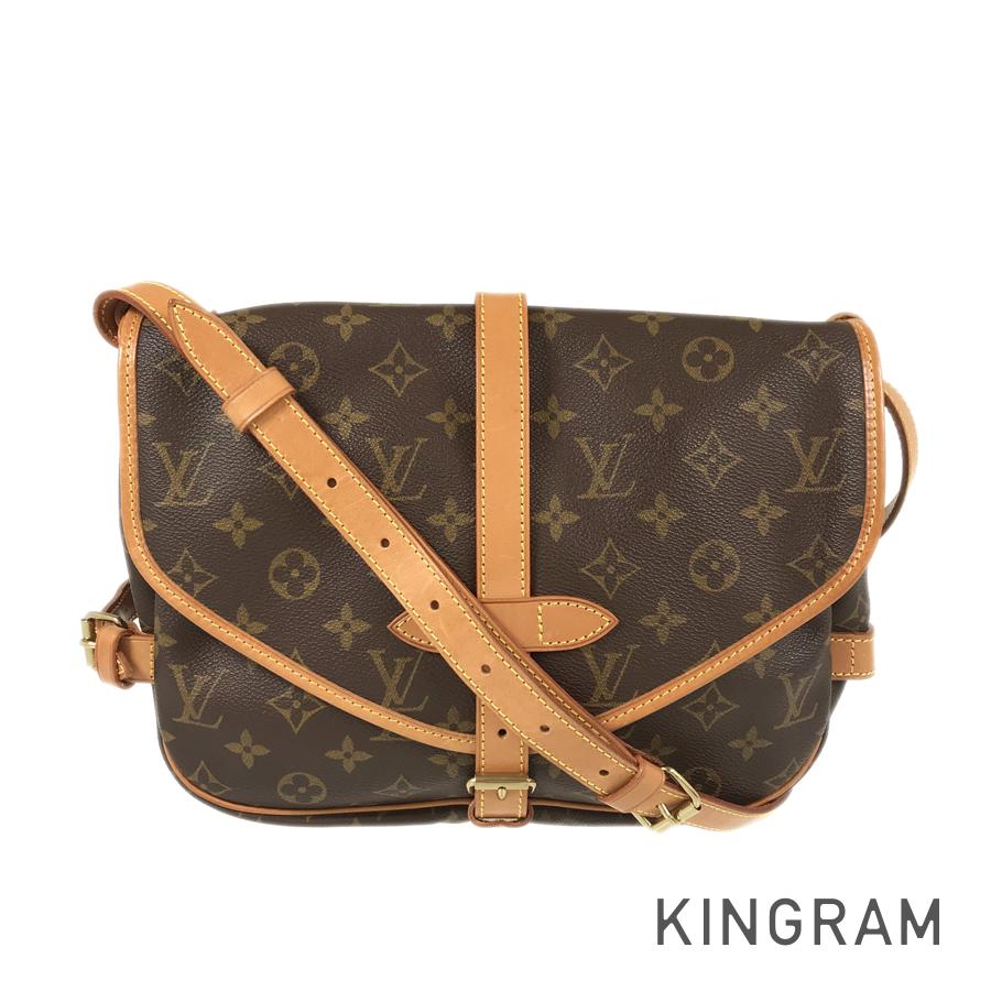LOUIS VUITTON Monogram Saumur 30 M42256 Shoulder bag